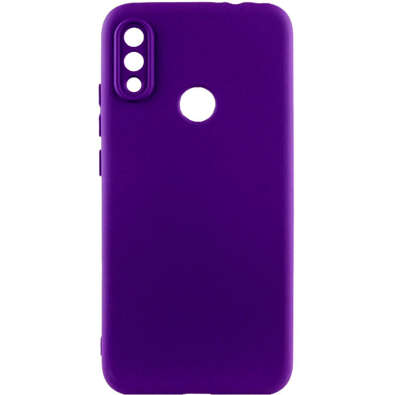 Чохол TPU GETMAN Liquid Silk Full Camera на Xiaomi Redmi Note 7 / Note 7 Pro / Note 7s (Фіолетовий / Ultra Violet)