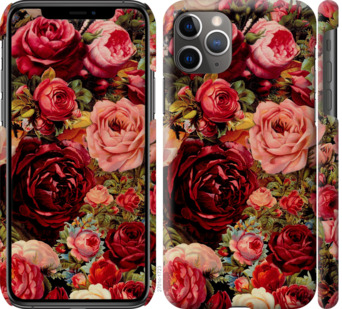 

Чехол Цветущие розы для iPhone 11 Pro Max 776669
