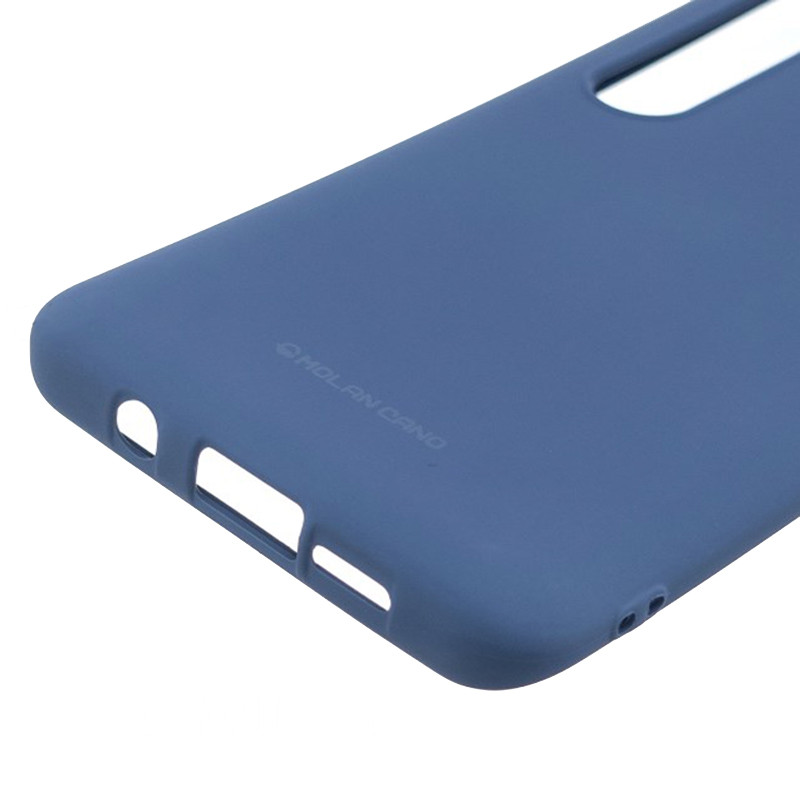 Фото TPU чохол Molan Cano Smooth на Xiaomi Mi Note 10 / MI Note 10 Pro / CC9 Pro (Синій) в маназині vchehle.ua