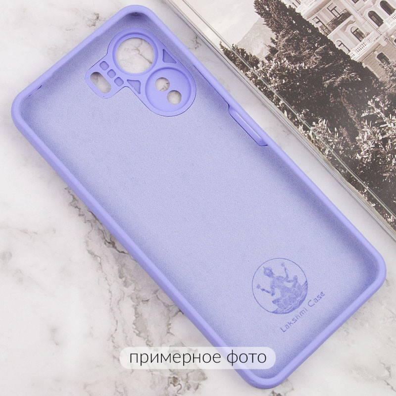 Фото Чохол Silicone Cover Lakshmi Full Camera (AA) на Xiaomi Redmi 13C / Poco C65 (Бузковий / Dasheen) в маназині vchehle.ua