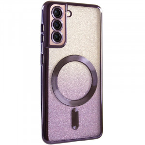 TPU чехол Delight case with Magnetic Safe с защитными линзами на камеру для Samsung Galaxy S21