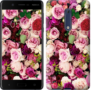 

Чехол Розы и пионы для Nokia 5 652291