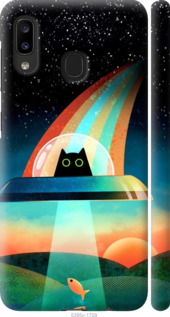 

Чехол Кот, нло, радуга, рыба для Samsung Galaxy A20e A202F 1402814