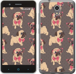 

Чехол мопсики 2 для ZTE A510 731828