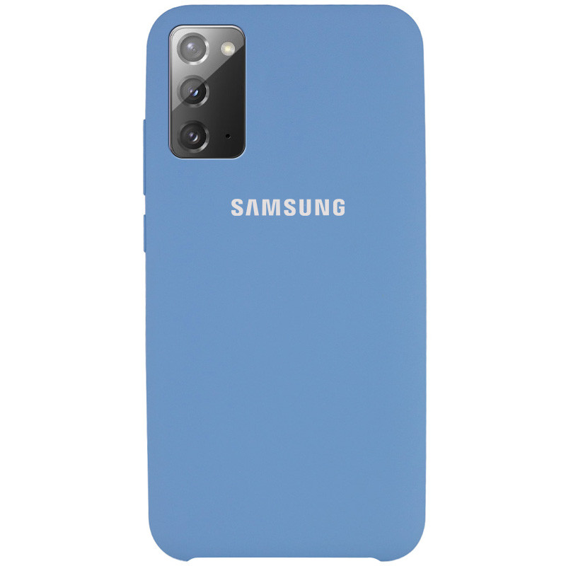 

Чохол Silicone Cover (AAA) на Samsung Galaxy Note 20 (Синій / Denim Blue) 938057