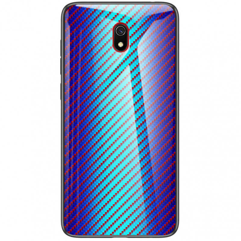 

TPU+Glass чохол Twist на Xiaomi Redmi 8a (Блакитний) 786566