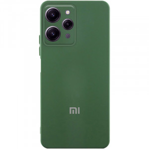 Чехол Silicone Cover Lakshmi Full Camera (AAA) with Logo для Xiaomi Redmi 12