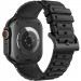 Фото Ремешок Hoco WA35 Emir series thickened silicone strap для Apple watch 44/45/46/49mm (Black) на vchehle.ua