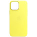Кожаный чехол Leather Case (AA) для Apple iPhone 11 Pro (5.8") (Yellow)
