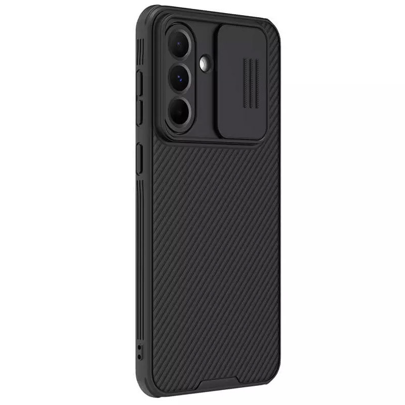 Карбонова накладка Nillkin CamShield Pro на Samsung Galaxy A56 5G (Black)