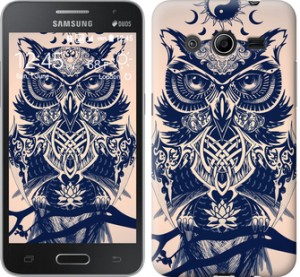 Чехол Узорчатая сова для Samsung Galaxy Core 2 G355