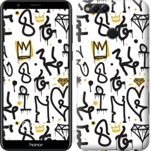 

Чехол Graffiti art для Huawei Honor 7X 745460
