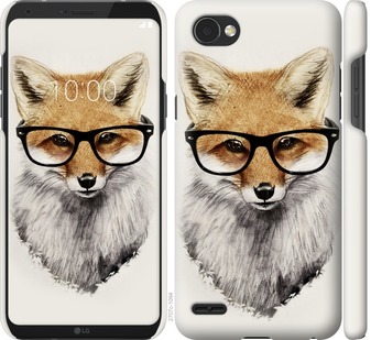

Чохол Лис в окулярах для LG Q6 668683