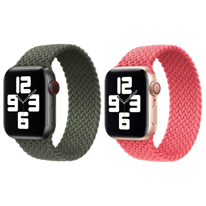 Ремешок Braided Solo Loop (AAA) для Apple watch 38mm/40mm 135mm