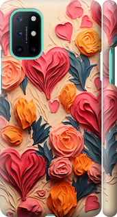 

Чехол Сердечки 3 для OnePlus 8T 1645674