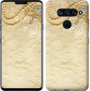

Чехол Кружевной орнамент для LG V40 ThinQ 688837