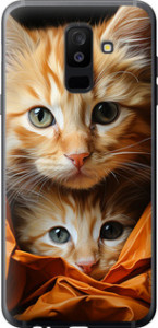 Чохол Котики 2 на Samsung Galaxy A6 Plus 2018