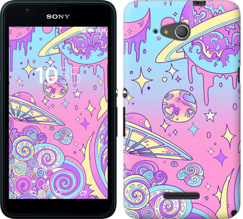 

Чохол Рожева галактика на Sony Xperia E4g 633456
