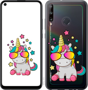

Чохол Єдиноріг в окулярах для Huawei P40 Lite E 932837