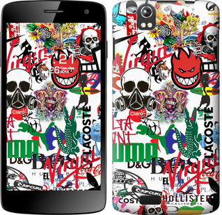 

Чехол Many different logos для Fly IQ4503 638246