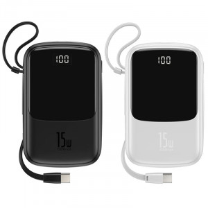 Уценка Портативное ЗУ Baseus Q pow Digital Display 3A 10000 mAh (Type-C) PPQD-B02I