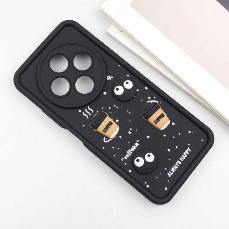 Фото Чохол TPU Toys Case на Xiaomi Redmi 14C / Poco C75 (Black / Always Happy) в маназині vchehle.ua