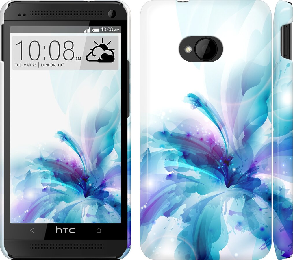 

Чохол квітка на HTC One M7 156590