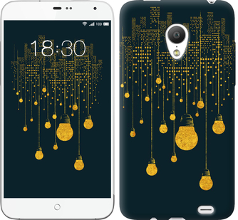 

Чехол Иллюстрация ночного города для Meizu MX3 592379