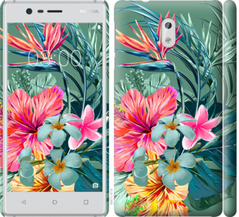 

Чохол Тропічні квіти v1 на Nokia 3 845373