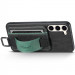 Замовити Шкіряний чохол Wallet case and straps на Samsung Galaxy S24 (Чорний / Black) на vchehle.ua