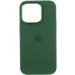 Фото Чехол Silicone Case Metal Buttons (AA) для Apple iPhone 13 Pro (6.1") (Зеленый / Clover) на vchehle.ua