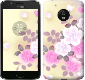 

Чехол Японские цветы для Motorola Moto G5 653608