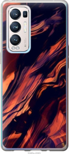 

Чехол Черно-оранжевая абстракция для Oppo Reno5 Pro Plus 1404906