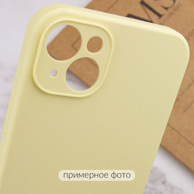 Заказать Чехол Silicone Case Full Protective (AA) NO LOGO для Apple iPhone 16 (6.1") (Желтый / Mellow Yellow) на vchehle.ua