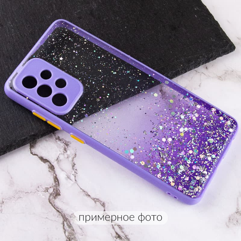 

TPU чохол Spangle star з захистом камери для Xiaomi Redmi 10A (Бузковий) 1366088