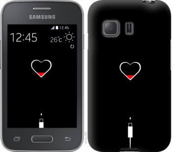 

Чехол Подзарядка сердца для Samsung Galaxy Young 2 G130h 721133