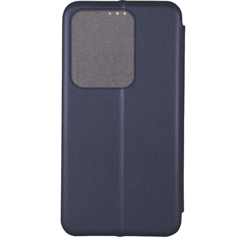 Фото Кожаный чехол-книжка Classy для ZTE Blade A75 4G (Темно-синий) на vchehle.ua