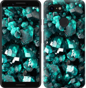 Чехол Кристаллы 2 для Google Pixel 3