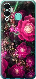 

Чехол Абстрактные цветы 3 для Infinix Hot 12 Play 1625615