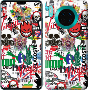

Чохол Many different logos на Huawei Mate 30 Pro 874921