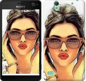 

Чехол Девушка_арт для Sony Xperia C4 E5333 111179