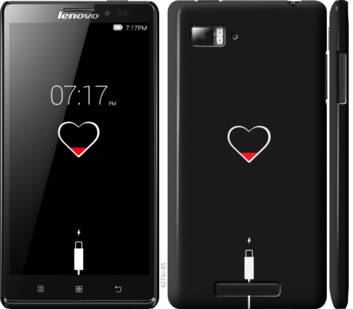 

Чехол Подзарядка сердца для Lenovo Vibe Z K910 721228