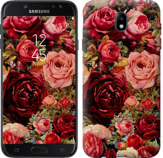 

Чехол Цветущие розы для Samsung Galaxy J7 J730 (2017) 629332