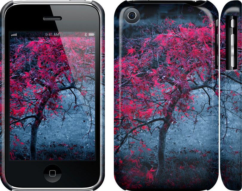 

Чехол Дерево с яркими листьями для iPhone 3Gs 346514