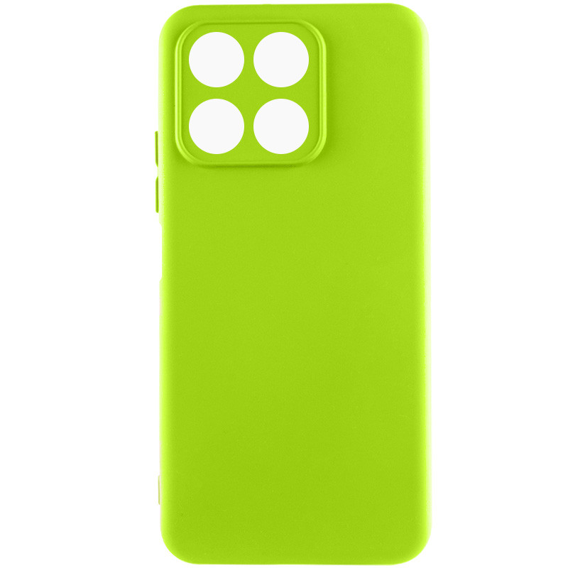 Чехол Silicone Cover Lakshmi Full Camera (A) для Huawei Honor X8a (Салатовый / Neon Green)