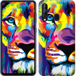 

Чехол Разноцветный лев для Samsung Galaxy A60 2019 A606F 741384