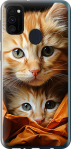 Чехол Котики 2 для Samsung Galaxy M21