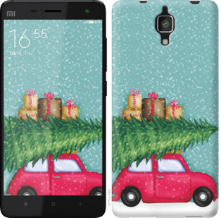 

Чехол Машина с подарками для Xiaomi Mi4 867661