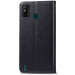 Фото Кожаный чехол-книжка GETMAN Gallant (PU) для TECNO Spark 6 Go (Черный) на vchehle.ua