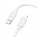 Фото Дата кабель Hoco X115 Surpass Type-C to Lightning 27W (1m) (White) на vchehle.ua